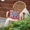 Chumbakdesign Woods Embroidered 16” Cushion Cover