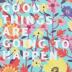 Chumbakdesign Good Things Are Going To Happen Wall Art With Led Light