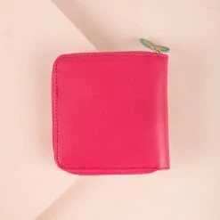 Chumbakdesign Floral Owl Applique Mini Wallet - Pink 8 Chumbakdesign Floral Owl Applique Mini Wallet - Pink