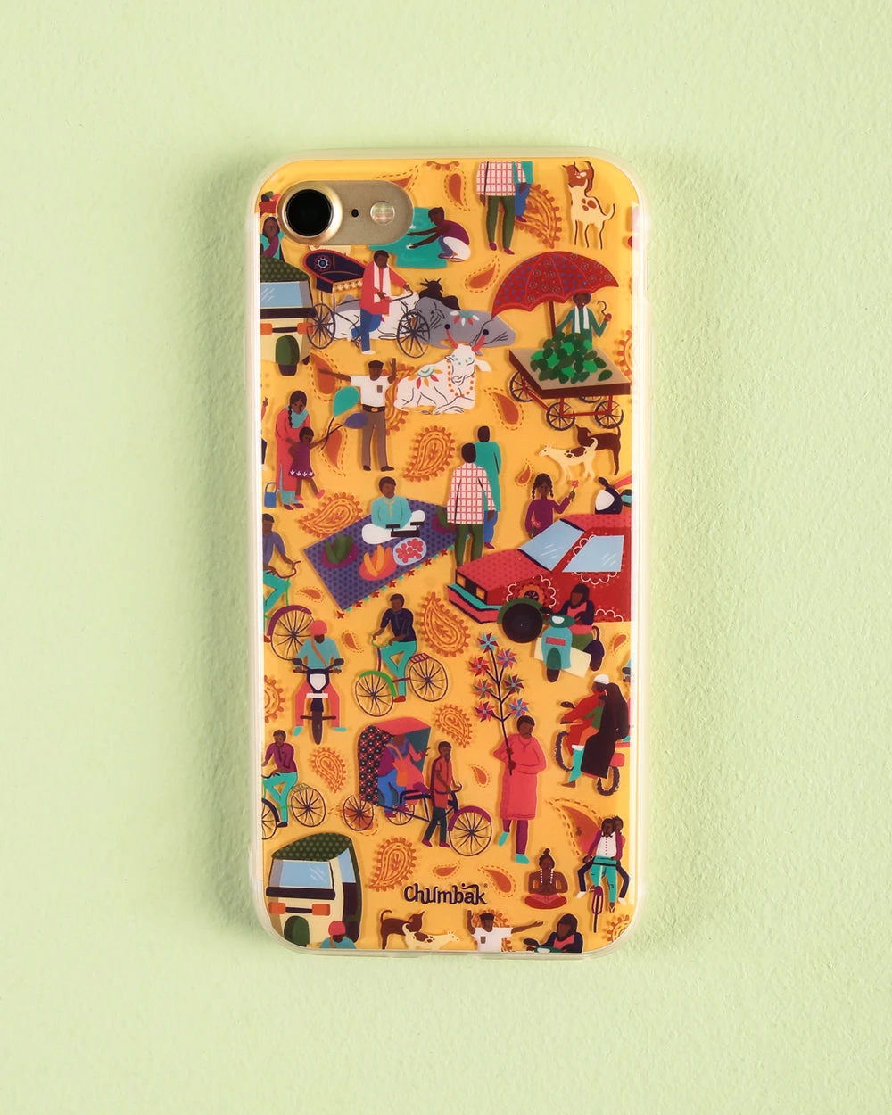 Chumbakdesign Indian Traffic IPhone 7/SE Case 3 Chumbakdesign Indian Traffic IPhone 7/SE Case