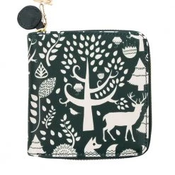 Chumbakdesign Midnight Forest Teal Mini Wallet Bags & Accessories