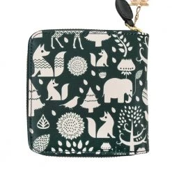 Chumbakdesign Midnight Forest Teal Mini Wallet Bags & Accessories