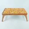 Chumbakdesign Indian Traffic Foldable Breakfast Tray- Yellow 1 Chumbakdesign Indian Traffic Foldable Breakfast Tray- Yellow