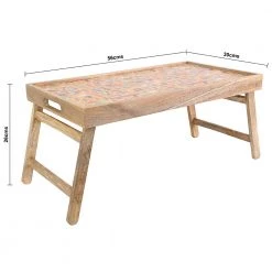 Chumbakdesign Indian Traffic Foldable Breakfast Tray- Yellow 10 Chumbakdesign Indian Traffic Foldable Breakfast Tray- Yellow