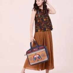 Chumbakdesign Hoots Love Laptop Bag