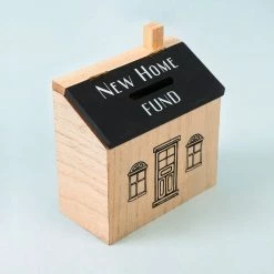 Chumbakdesign New Home Fund Piggy Bank - Brown