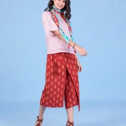 Chumbakdesign Bags & Accessories Indian Mandala Tassel Scarf ' Teal