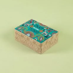 Chumbakdesign Enjoy The Little Things Jewellery Box - Teal
