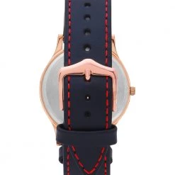 Chumbakdesign Watches & Jewellery TEAL By Chumbak Floral Bird Wrist Watch - Black