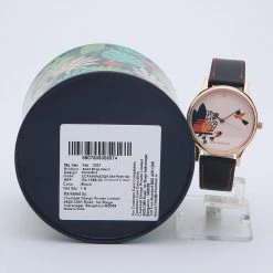 Chumbakdesign Watches & Jewellery TEAL By Chumbak Floral Bird Wrist Watch - Black 19 Chumbakdesign Watches & Jewellery TEAL By Chumbak Floral Bird Wrist Watch - Black