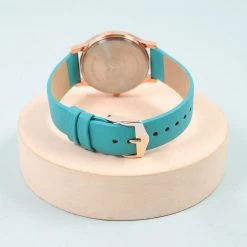 Chumbakdesign TEAL By Chumbak Leafy Branches Wrist Watch- Teal