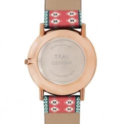 Chumbakdesign TEAL By Chumbak Night Owl Printed Strap Wrist Watch