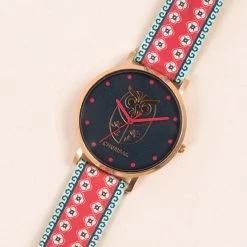 Chumbakdesign TEAL By Chumbak Night Owl Printed Strap Wrist Watch