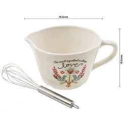 Chumbakdesign Dining & Kitchen Bake Cookies Bowl & Whisk Set