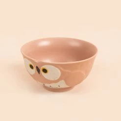 Chumbakdesign Pastel Owl Bowl - Pink