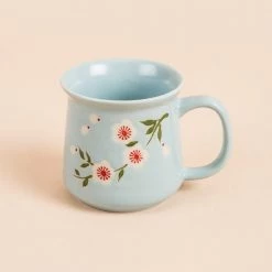 Chumbakdesign Japanese Blossom Pastel Mug - Blue