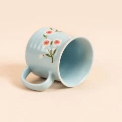 Chumbakdesign Japanese Blossom Pastel Mug - Blue