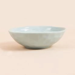 Chumbakdesign Japanese Blossom Shallow Bowl - Blue Dining & Kitchen