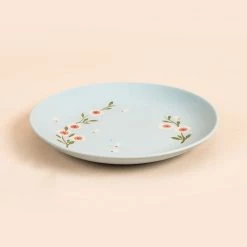 Chumbakdesign Japanese Blossom Dinner Plate - Blue Dining & Kitchen