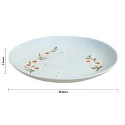 Chumbakdesign Japanese Blossom Dinner Plate - Blue Dining & Kitchen