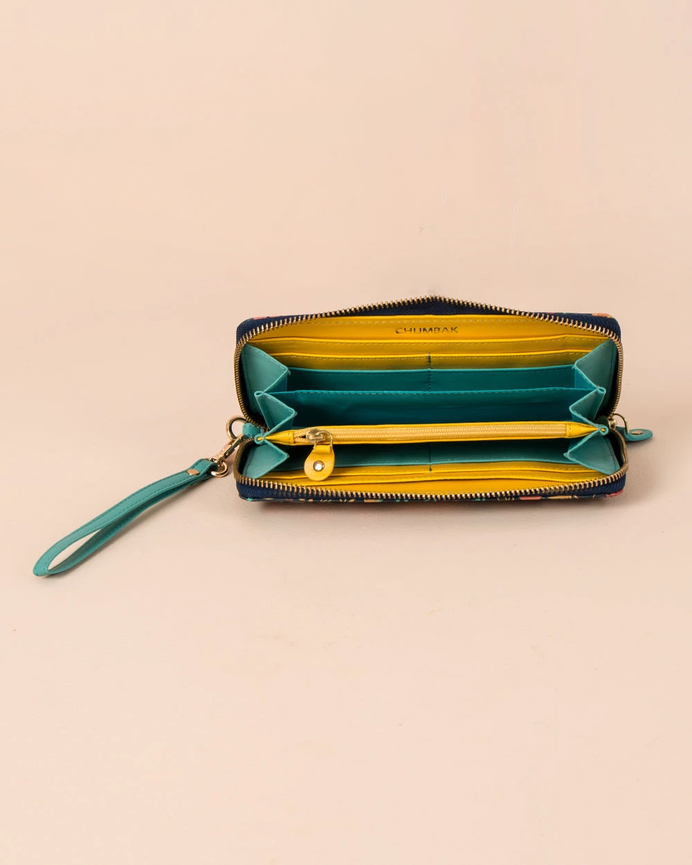 Chumbakdesign Good Vibes Embroidered Wallet ' Large 6 Chumbakdesign Good Vibes Embroidered Wallet ' Large