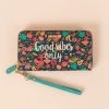 Chumbakdesign Good Vibes Embroidered Wallet ' Large 1 Chumbakdesign Good Vibes Embroidered Wallet ' Large