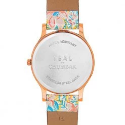 Chumbakdesign Watches & Jewellery TEAL By Chumbak Sunshine State Ombre Watch Pink