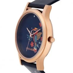 Chumbakdesign TEAL By Chumbak Tropical Birdie Watch Black Watches & Jewellery