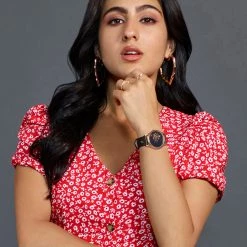 Chumbakdesign TEAL By Chumbak Tropical Birdie Watch Black Watches & Jewellery