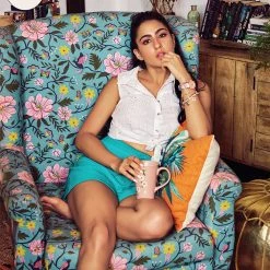 Chumbakdesign The Begum Wing Chair -Printed Furniture & Storage