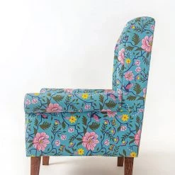 Chumbakdesign The Begum Wing Chair -Printed Furniture & Storage