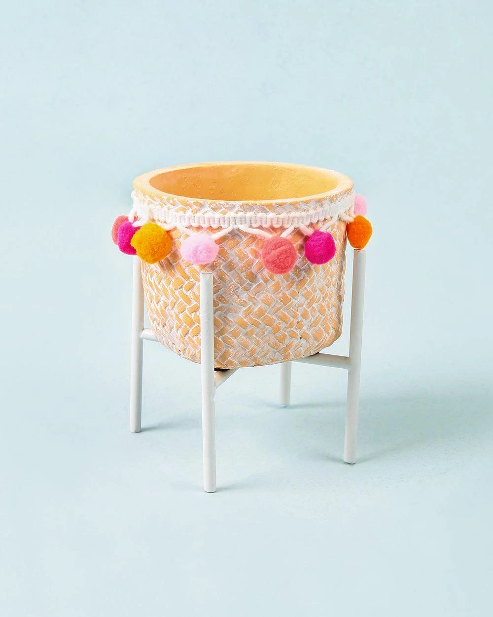 Chumbakdesign Decor & Living Carnival Pom - PomPlanter 4 Chumbakdesign Decor & Living Carnival Pom - PomPlanter