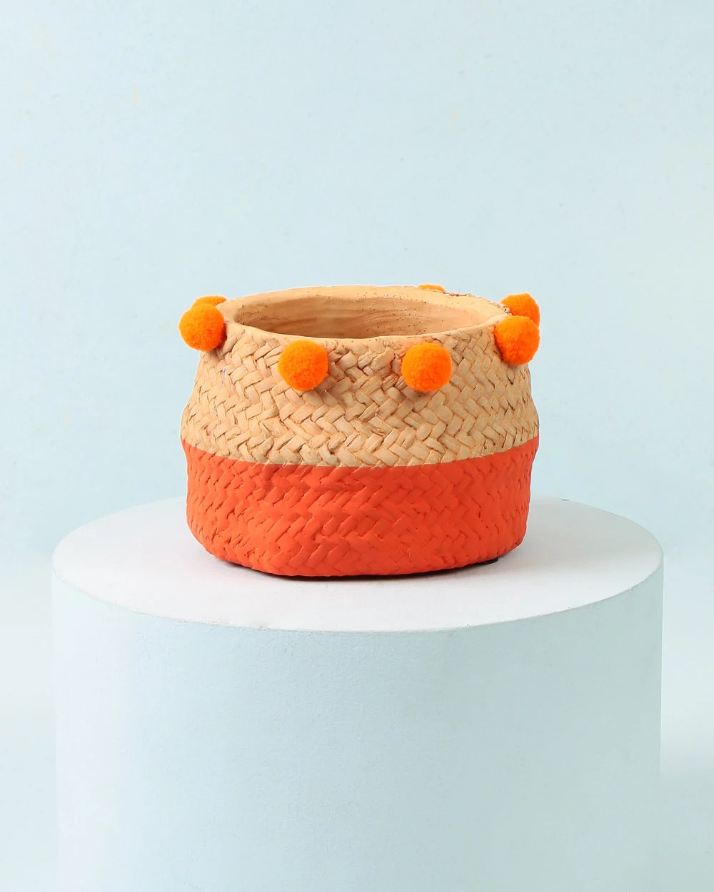 Chumbakdesign Freshly Plucked Planter - Orange 5 Chumbakdesign Freshly Plucked Planter - Orange
