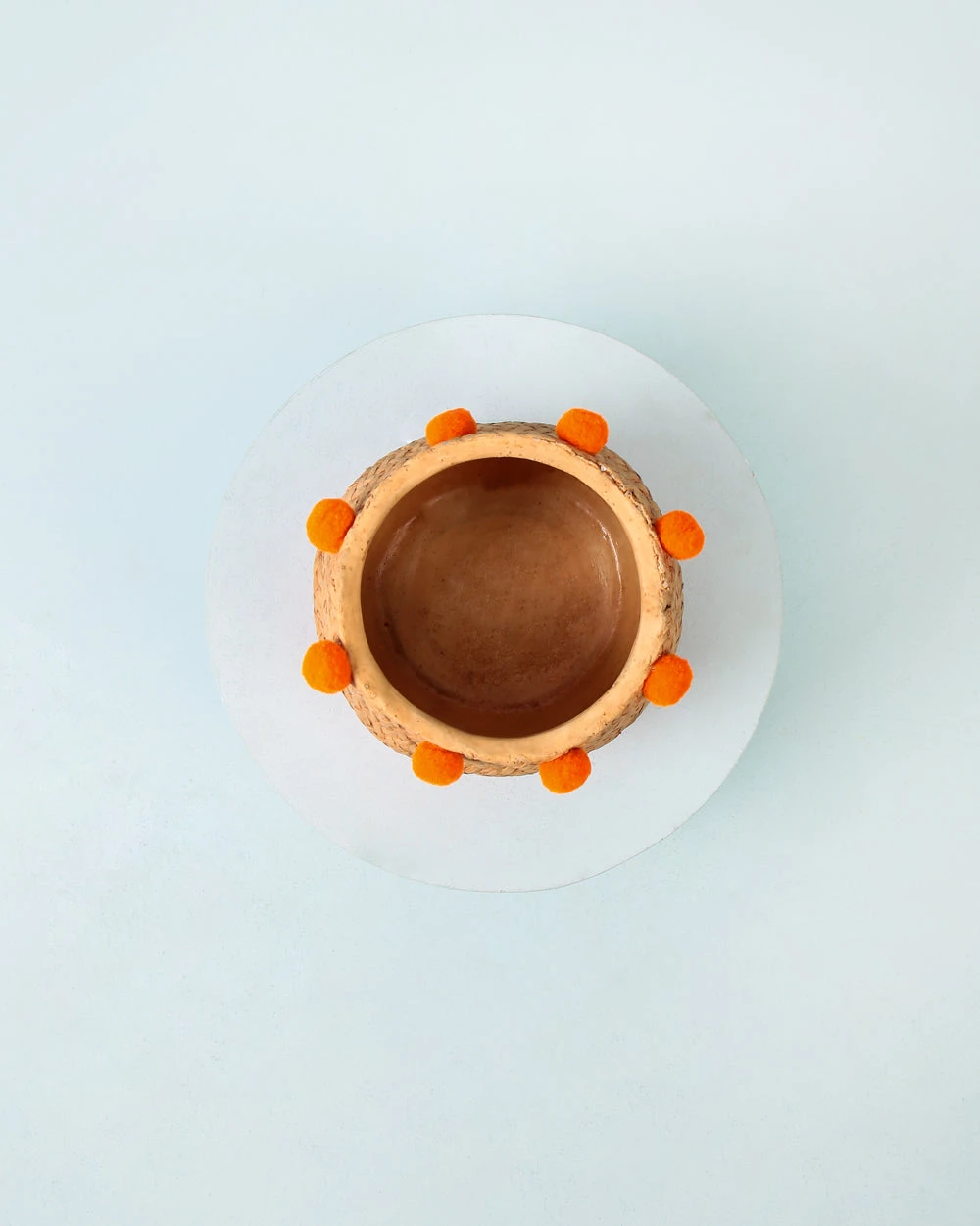 Chumbakdesign Freshly Plucked Planter - Orange 4 Chumbakdesign Freshly Plucked Planter - Orange