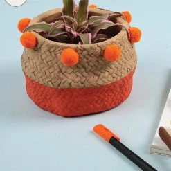 Chumbakdesign Freshly Plucked Planter - Orange