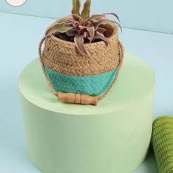 Chumbakdesign By The Waves Planter - Teal