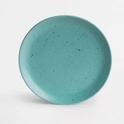 Chumbakdesign Spotted Sky Dinner Plate - Teal Dining & Kitchen