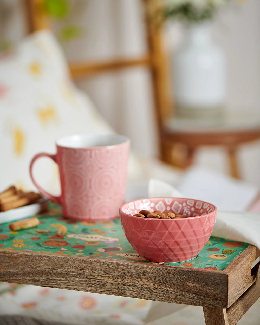 Chumbakdesign Spring State Mini Bowl - Pink Dining & Kitchen 3 Chumbakdesign Spring State Mini Bowl - Pink Dining & Kitchen