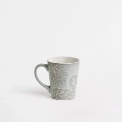 Chumbakdesign Dining & Kitchen Bahamas Leafy Tumbler Mug - Mint