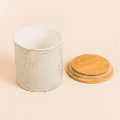 Chumbakdesign Mint Lawns Ceramic Jar