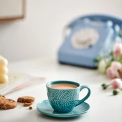 Chumbakdesign Forest Jade Cup & Saucer Set