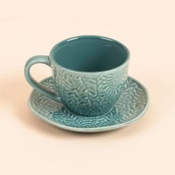 Chumbakdesign Forest Jade Cup & Saucer Set