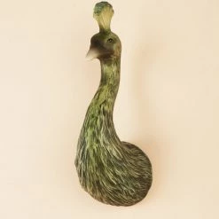 Chumbakdesign Jaipur Peacock Wall Decor - Blue Decor & Living