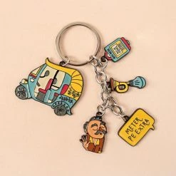 Chumbakdesign Autowalla Enamel Keychain