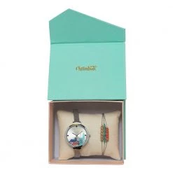 Chumbakdesign Watches & Jewellery Vivid Village Wrist Watch With Bracelet