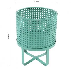 Chumbakdesign Rooted In Style Plant Holder - Teal Decor & Living 11 Chumbakdesign Rooted In Style Plant Holder - Teal Decor & Living