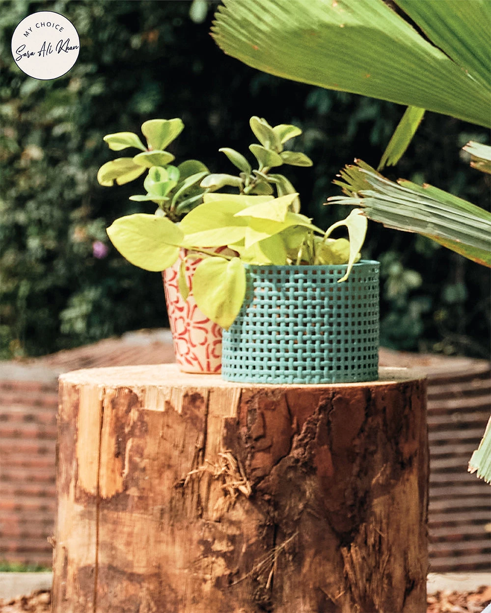 Chumbakdesign Rooted In Style Plant Holder - Teal Decor & Living 3 Chumbakdesign Rooted In Style Plant Holder - Teal Decor & Living