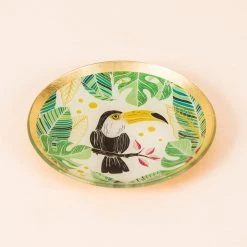 Chumbakdesign Decor & Living Tropical Toucan Trinket Tray