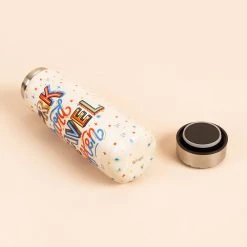 Chumbakdesign Work Hard Travel Often Water Bottle - Ivory 10 Chumbakdesign Work Hard Travel Often Water Bottle - Ivory