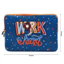 Chumbakdesign Bags & Accessories Work Hard Laptop Sleeve - 13.3”